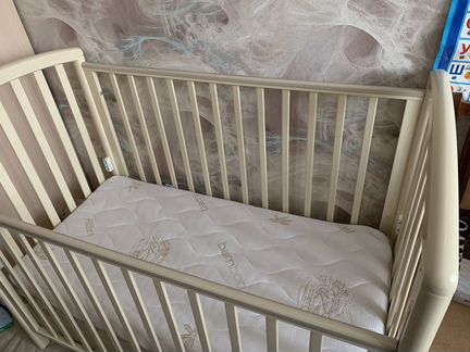 Кровать с универсальным маятником+матрас