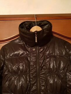 Пуховик с натур.мех. воротником