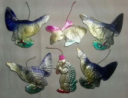 Елочные игрушки СССР