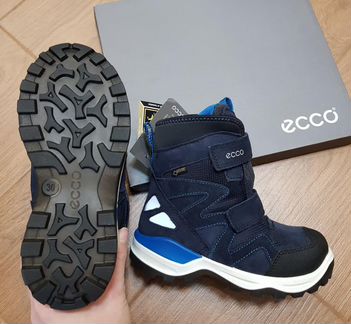 Ботинки зимние ecco