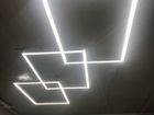 Натяжные потолки световые линии парящие подсветки объявление продам