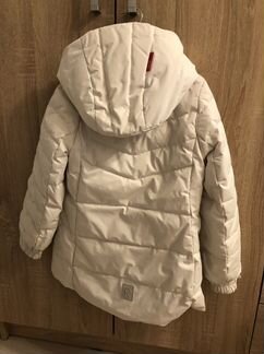 Пуховик для девочки 128 рост