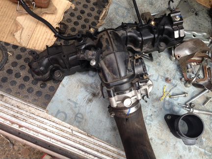 Ford transit евро 5 впускной коллектор