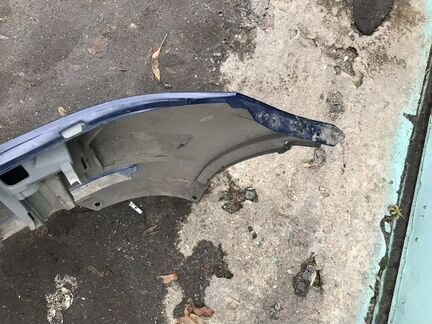 Фабия бампер передний