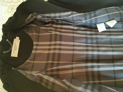 Пальто Burberry кашемир/ангора