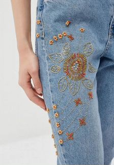 Джинсы mom Topshop