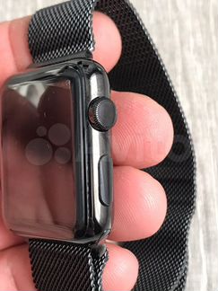 Часы apple watch Graphite Stainless Steel 42mm