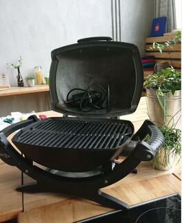 Электро гриль weber