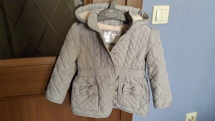 Куртка для девочки на флисе 92 см Mothercare