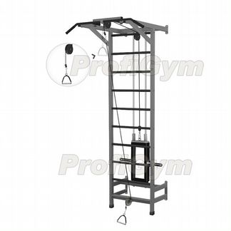 Шведская стенка с тренажером нагружаемым дисками-2