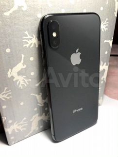 iPhone X 256 black (черный)