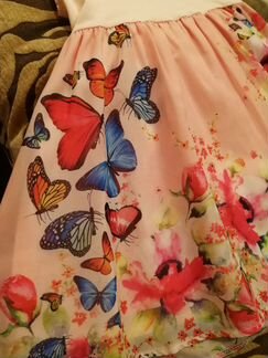 Платье летнее на 2 - 4 года