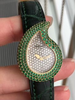 Chopard Casmir Rose Gold & Emeralds with Diamonds