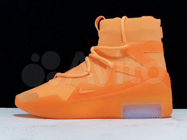 Nike Air Fear Of God 1 Orange Pulse 