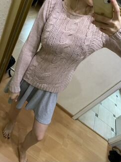 Розовый свитер Rinascimento