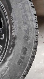 Зимние шины с дисками 215/70 R16