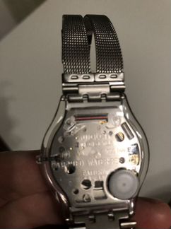 Часы swatch skin двойной ремешок миланского плетен