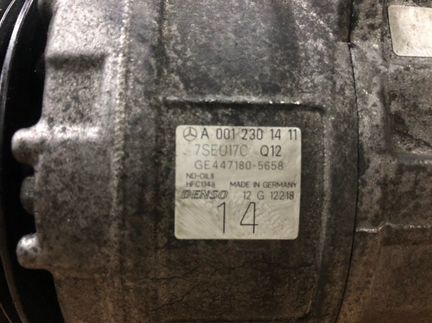 Компрессор кондиционера W219 W211 M272 3.5 б/п отл