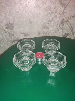 Подсвечник стеклянный