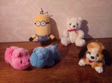 Мягкие игрушки небольшого размера