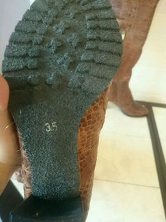 Ботфорты натуральная кожа натуральный мех известны