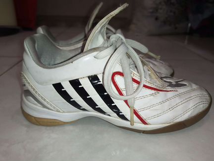 Кроссовки бутсы Adidas оригинал кожаные