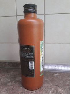 Бутылка из-под бальзама, керамика