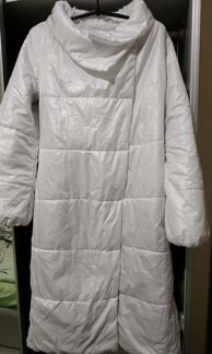 Пуховик белый