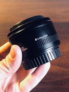 Объектив Canon EF 50 mm 1:1.8 II