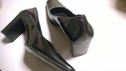 Туфли черные кожа Coach 35,5-36 б/у мало