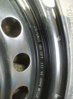 Колесо запасное Nissan Teana R 16