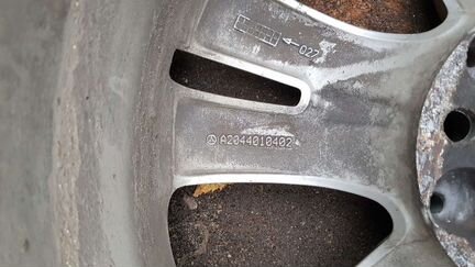 Колёсные диски Мерседес оригинал R17 5*112 D66.6