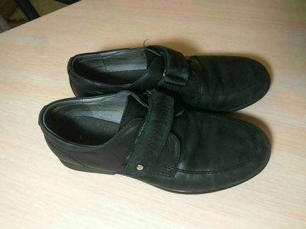 Туфли школьные кожа, размер 32