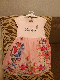 Платье летнее на 2 - 4 года