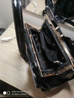 Сумка с застёжкой фермуар