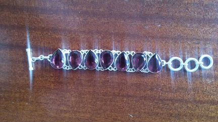 Браслет серебряный