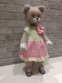 Кошечка из мохера