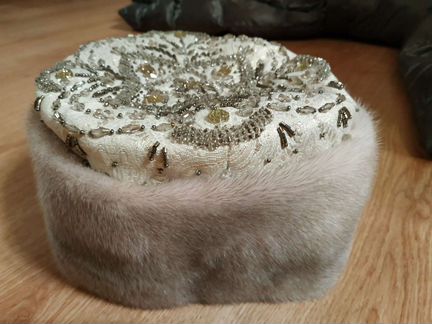 Шапка норковая