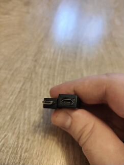 Кабель OTG - Miсro USB с дополнительным питанием