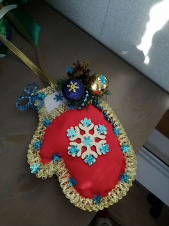 Новогодняя поделка в сад 