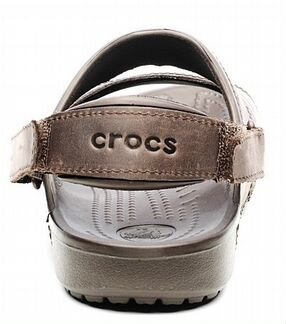 Сандалии сабо натур. кожа Crocs Yukon 45 - 46 р