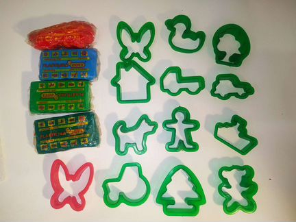 Большой набор для лепки: формы, стеки, доски