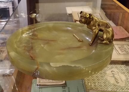 Кабинетная старинная визитница 