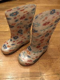 Сапоги непромокаемые для девочки