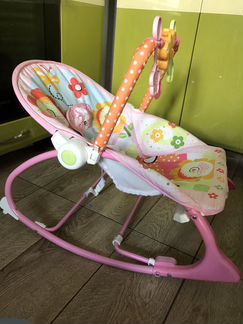 Шезлонг качалка Fisher Price