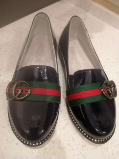 Туфли лаковые Gucci