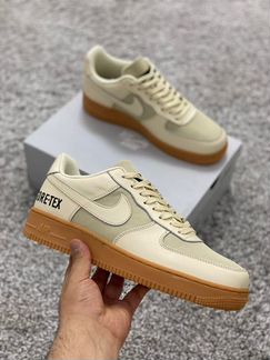 Кеды Nike Force 1 кремовые