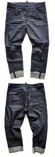 Джинсы dsquared2 Workwear Cropped Tapered Denim 29