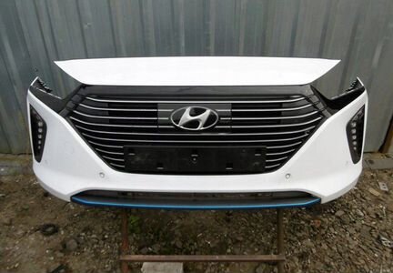Hyundai ioniq бампер передний