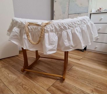 Люлька колыбель плетеная mothercare